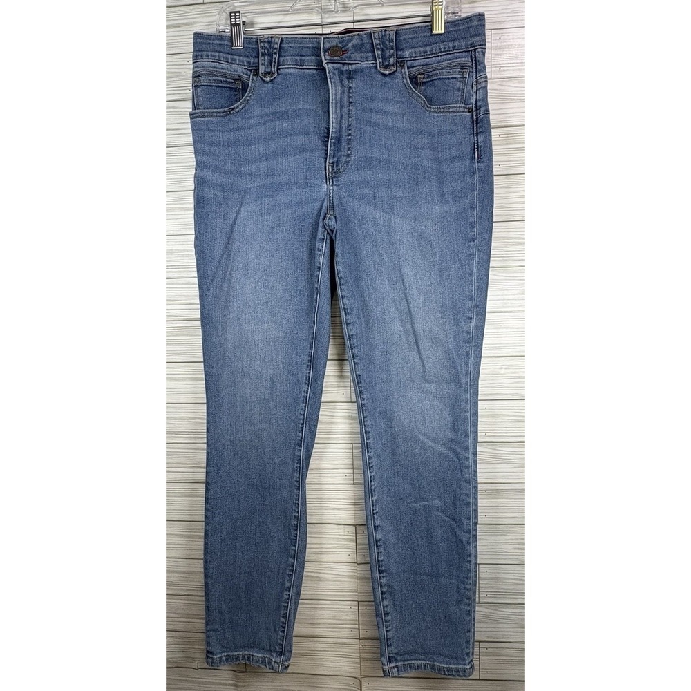 Tommy Hilfiger Size 12 Skinny Jeans Stretch Quality‎ Denim Modern Current